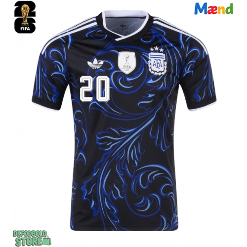 Argentina Alexis Mac Allister #20 Replika Udebanetrøje VM 2026 Kortærmet